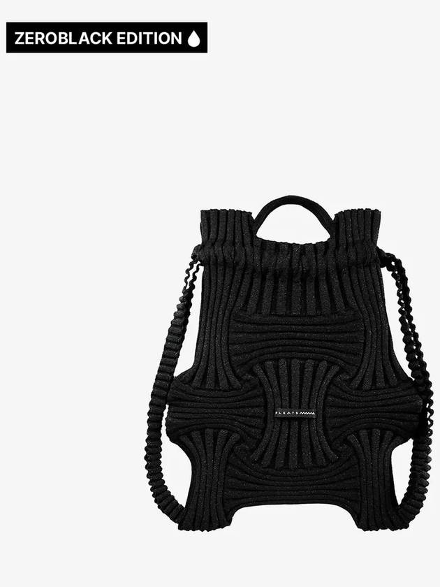 Zero Black Edition Bow Backpack Glitter Black - PLEATSMAMA - BALAAN 6