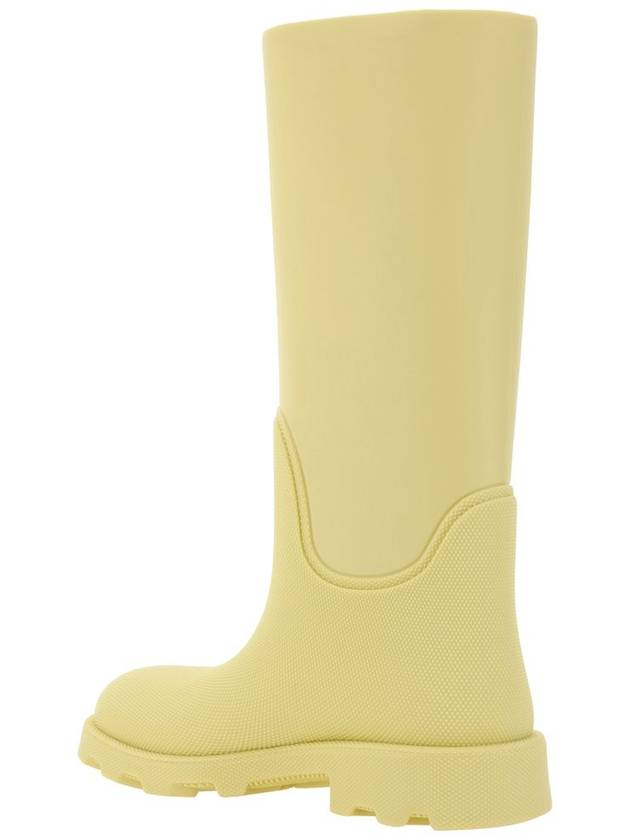 Marsh Long Rain Boots Beige - BURBERRY - BALAAN 3