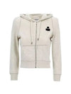 Penny Zip-Up Hoodie Ivory - ISABEL MARANT - BALAAN 2