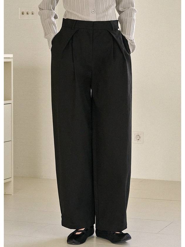 Crunch Point Tuck Wide Slacks - MICANE - BALAAN 3