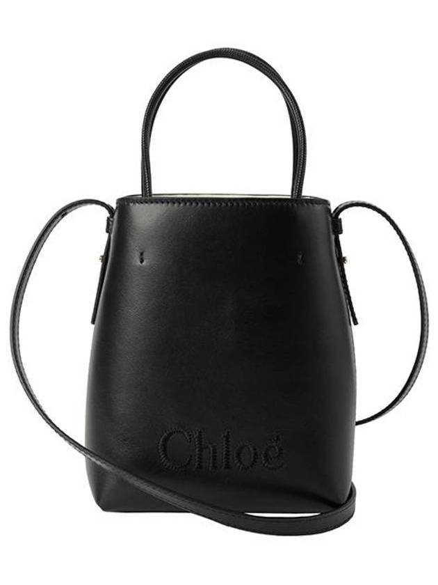 Sense Micro Calfskin Tote Bag Black - CHLOE - BALAAN 2