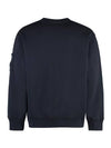 Cotton Diagonal Fleece Lens Sweatshirt Navy - CP COMPANY - BALAAN 3