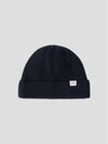 Re-Wool Short Beanie Black - CP COMPANY - BALAAN 2