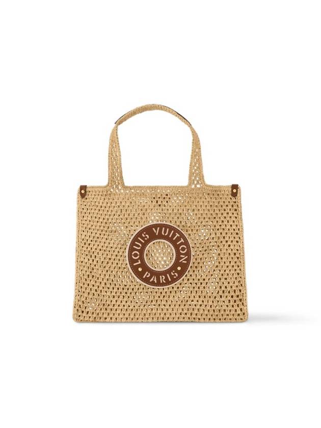 OnTheGo MM Tote Bag Natural - LOUIS VUITTON - BALAAN 1