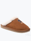 Kayleigh Scuff Bear Suede Mule Brown - POLO RALPH LAUREN - BALAAN 2