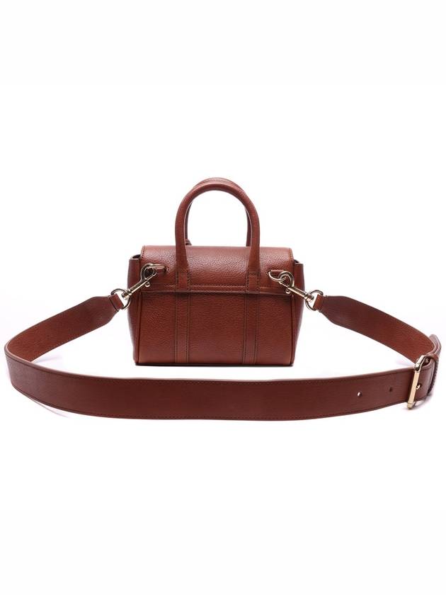 Mini Bayswater Tote Bag Brown - MULBERRY - BALAAN 5