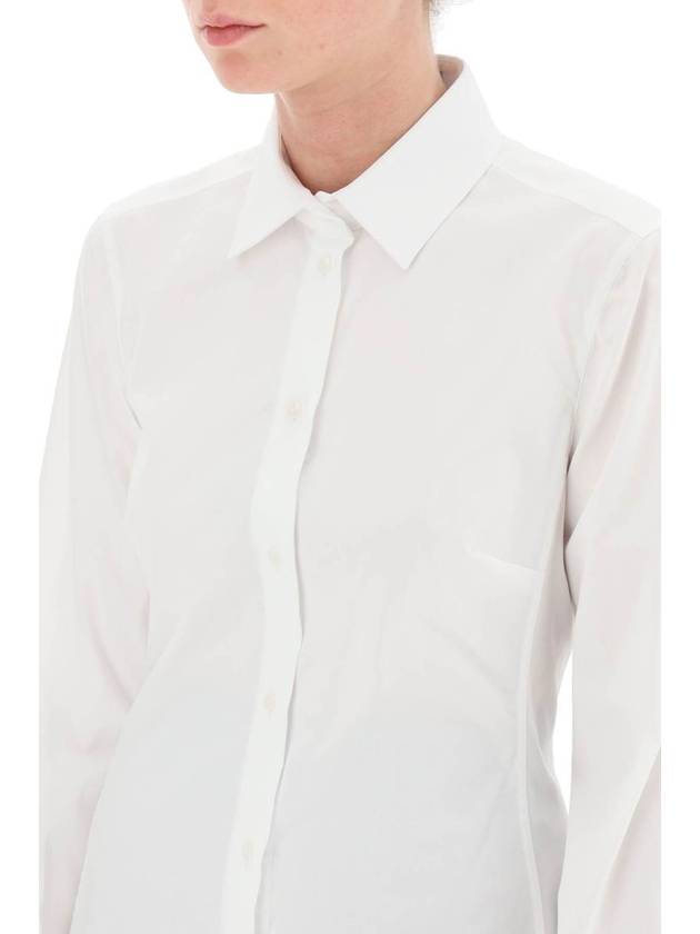 Cotton Long Sleeve Shirt F5G19TFUEEE - DOLCE&GABBANA - BALAAN 2