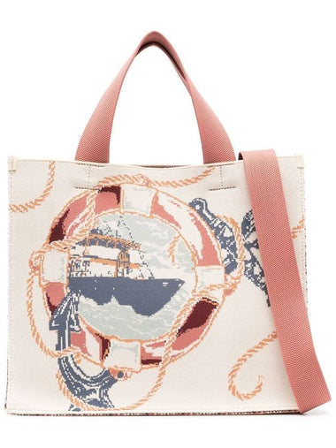 Zimmermann Medium Jacquard Tote Bags - ZIMMERMANN - BALAAN 1