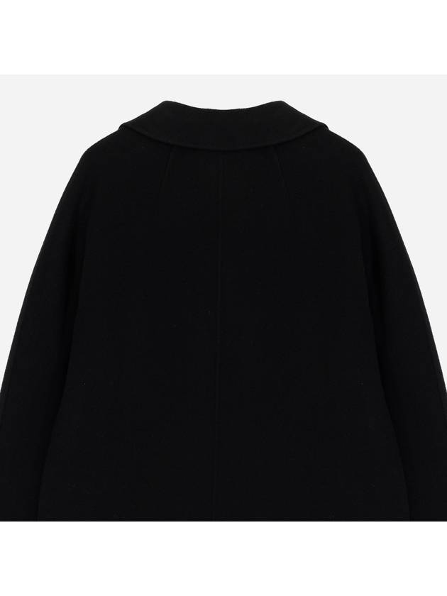 Esturian black wool coat 2390160539 013 - MAX MARA - BALAAN 5