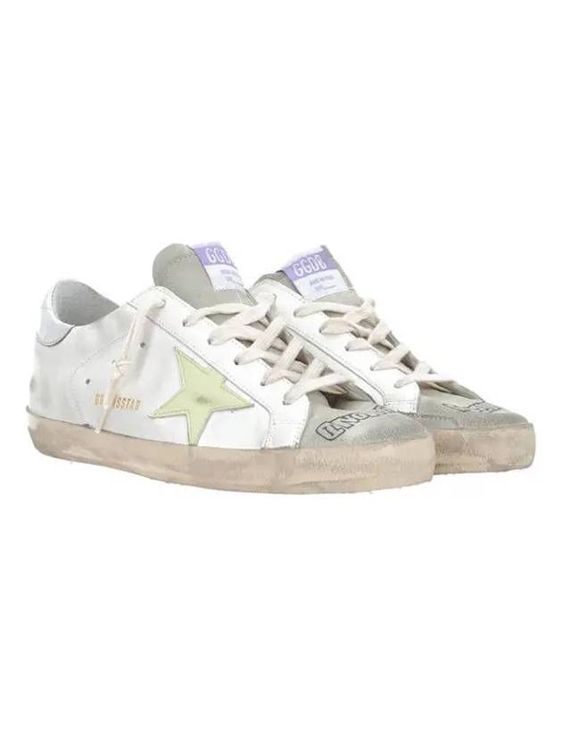 Superstar Laminated Heel Low Top Sneakers White - GOLDEN GOOSE - BALAAN 2