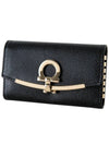 Gancini Key Holder Black - SALVATORE FERRAGAMO - BALAAN 4