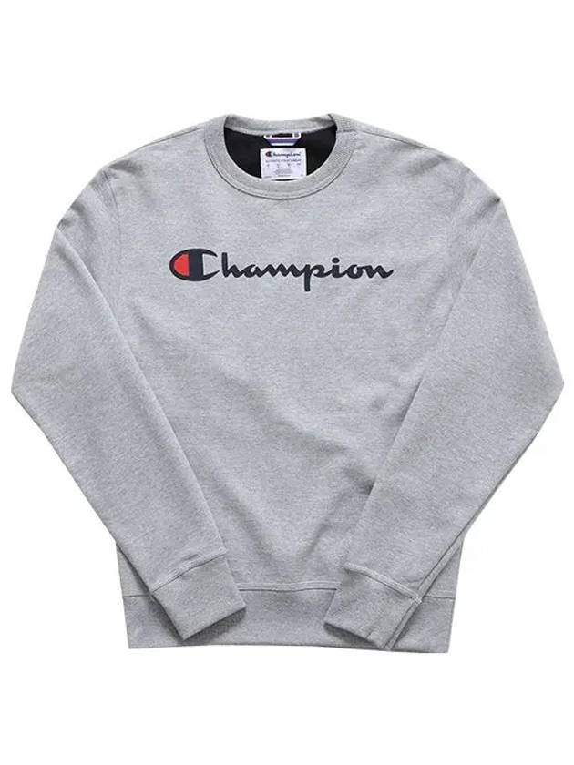Sweatshirt GF88H Y06794 1IC Power Blend Script Graphic Big Logo Brushed Sweatshirt WoSweatshirt - CHAMPION - BALAAN 2