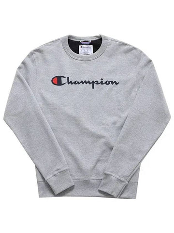 GF88H Y06794 1IC Power Blend Script Graphic Logo Men s Sweatshirt - CHAMPION - BALAAN 1