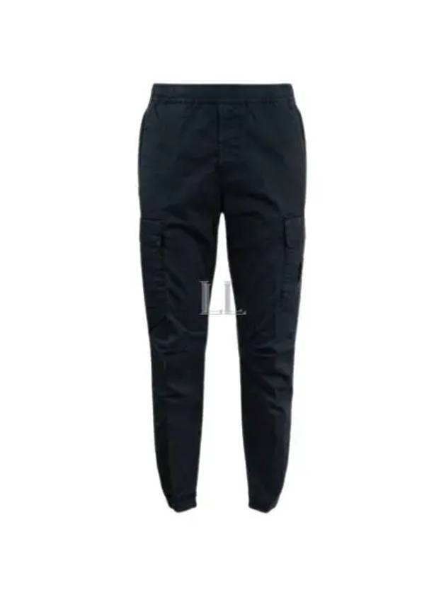 Banding Waist Tapered Cargo Straight Pants Navy - STONE ISLAND - BALAAN 2