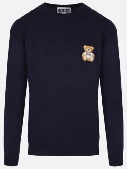 Bear Men's Knit Sweater Size 50! I - MOSCHINO - BALAAN 1