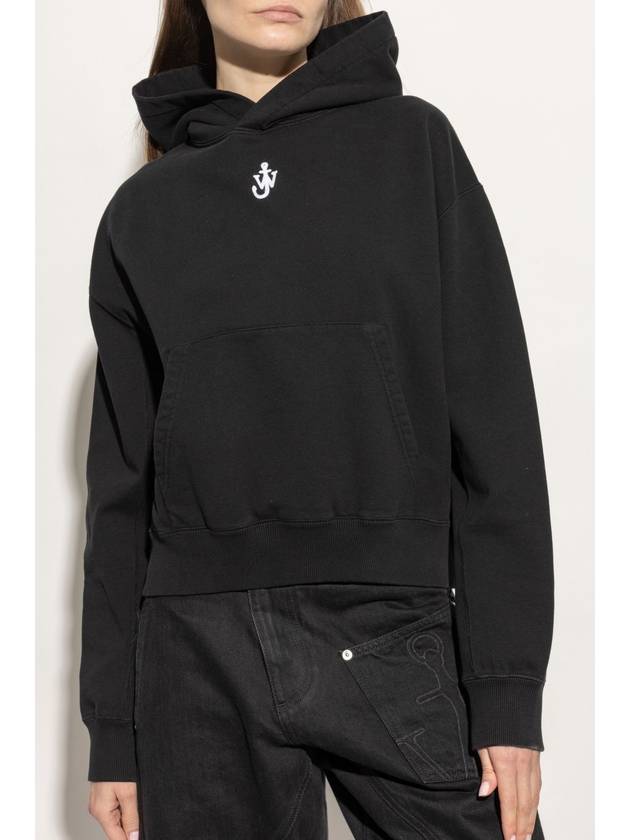 JW Anderson Sweatshirt With Logo, Women's, Black - JW ANDERSON - BALAAN 3