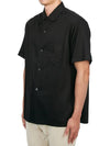 Twill Vacation Short Sleeve Shirt Black - MAISON MARGIELA - BALAAN 5