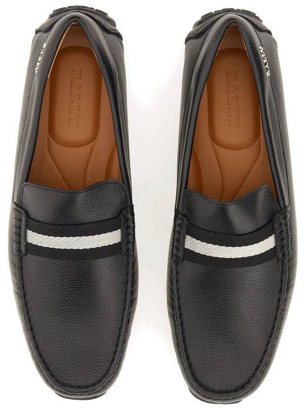 Pearce Leather Loafer Black - BALLY - BALAAN 7