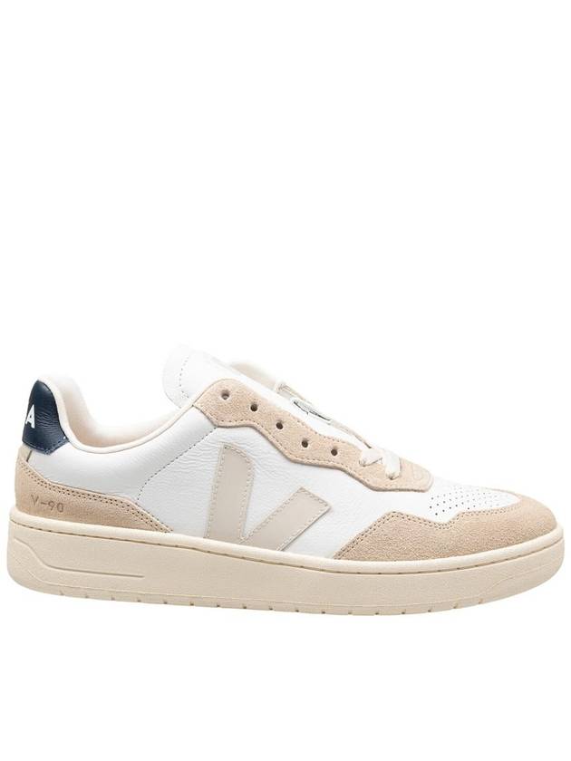 Veja Leather And Suede Sneakers - VEJA - BALAAN 1