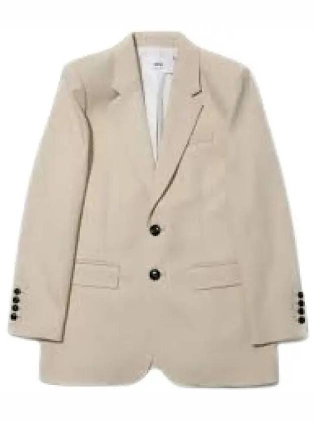 Two Button Blazer Jacket Beige - AMI - BALAAN 2