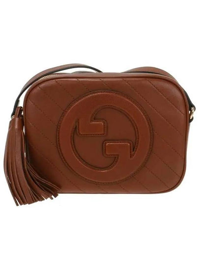 Blondie Small Leather Cross Bag Cuir - GUCCI - BALAAN 2