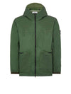 Men's Aggressive Gomato Zip Up Hoodie Olive - STONE ISLAND - BALAAN 1