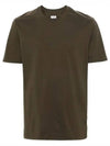 30/1 Jersey Graphic Short Sleeve T-Shirt Green - CP COMPANY - BALAAN 2