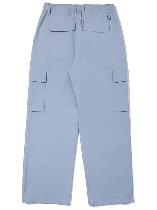 TAPERED CARGO PANTS SKY BLUE WOMAN - MALBON GOLF - BALAAN 2