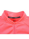 01854499653Golf Therma Fit Half Zip Up TShirtPink - NIKE - BALAAN 3