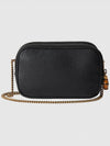 Bamboo Double G Super Mini Bag Black - GUCCI - BALAAN 3