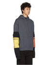 Detachable logo sleeve hood sweatshirt 182188 - RAF SIMONS - BALAAN 7