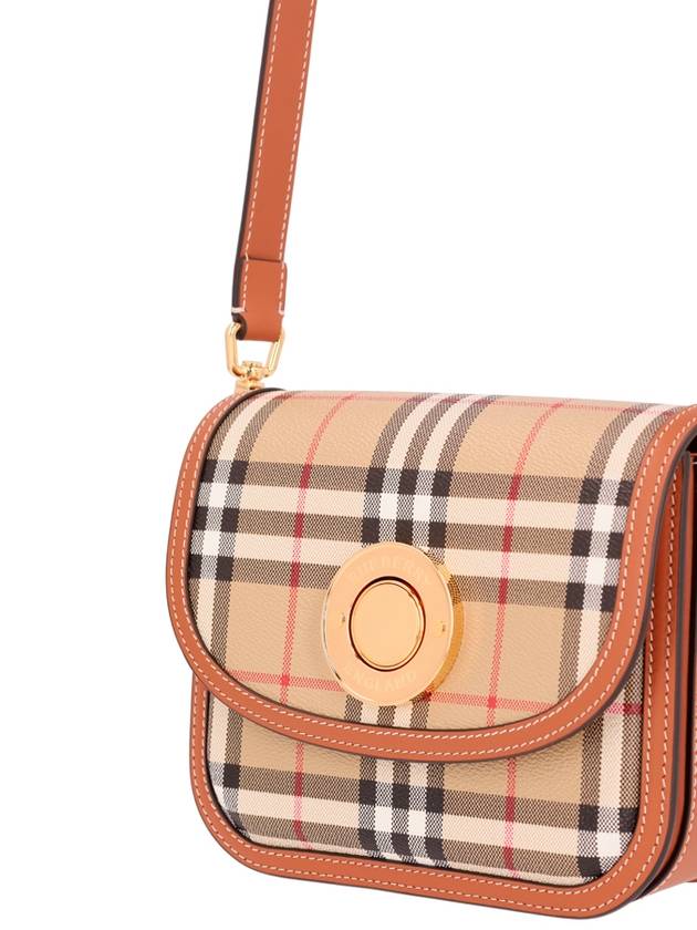 Elizabeth Check Pattern Small Cross Bag Beige - BURBERRY - BALAAN 4