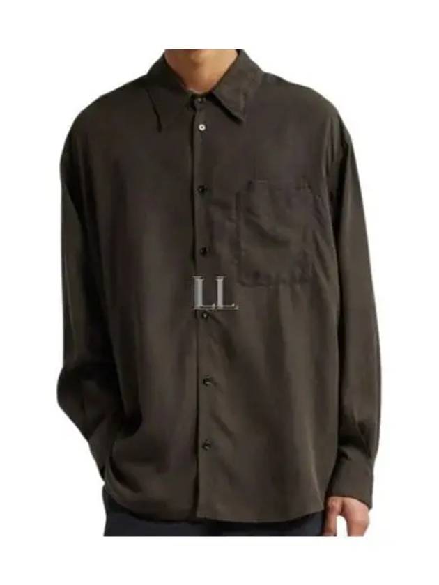 Double Pocket Long Sleeve Shirt Brown - LEMAIRE - BALAAN 2