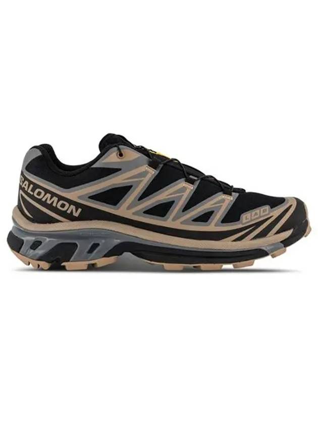 XT 6 Low Top Sneakers Black Portabella Pewter - SALOMON - BALAAN 2