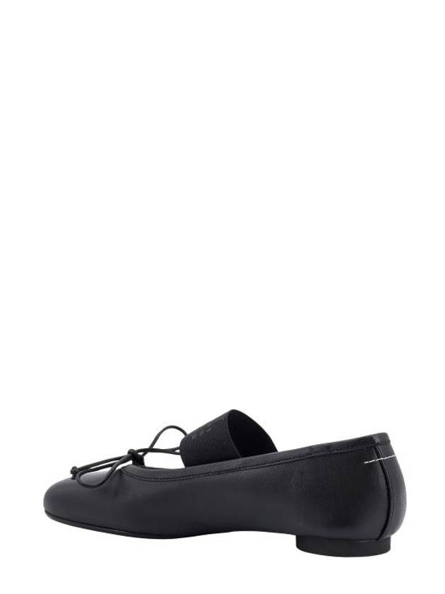 Anatomic Leather Ballerina Black - MAISON MARGIELA - BALAAN 4