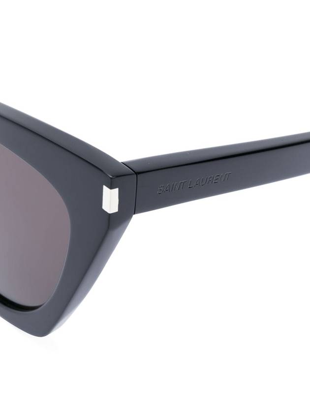 Eyewear SL214 001 New Wave Kate Cats Eye Sunglasses Black - SAINT LAURENT - BALAAN 3