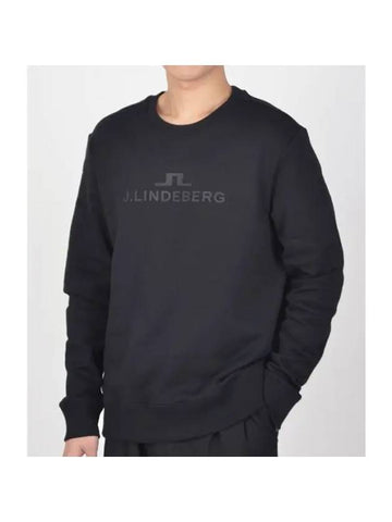 Alpha Crew Neck AMJS09054 9999 Men's Alpha Crew Neck - J.LINDEBERG - BALAAN 1