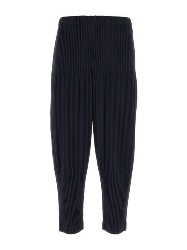 Pleated Basic Tapered Straight Pants Navy - ISSEY MIYAKE - BALAAN 2