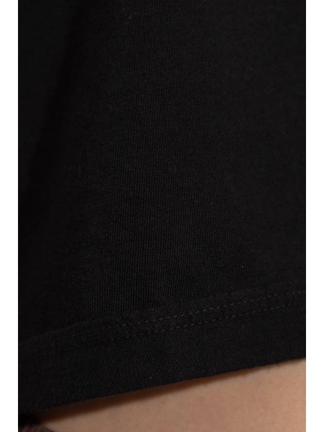 Rick Owens DRKSHDW Top Cropped Small Level T, Women's, Black - RICK OWENS - BALAAN 5