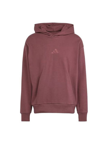 Elevated Cloud Jersey Hoodie Aurora Ruby - ADIDAS - BALAAN 1