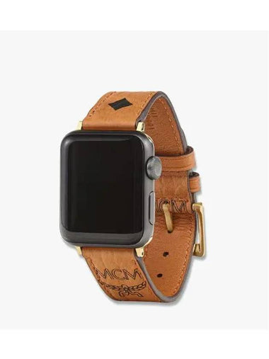 Visetos Apple Watch Band Brown - MCM - BALAAN 1