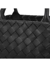 Intrecciato New Roma Tote Bag Black - BOTTEGA VENETA - BALAAN 4