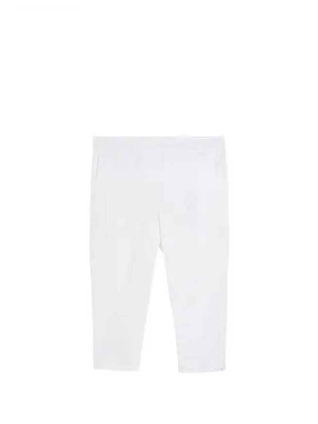 Dilara Mid Rise Capri Shorts White - J.LINDEBERG - BALAAN 2