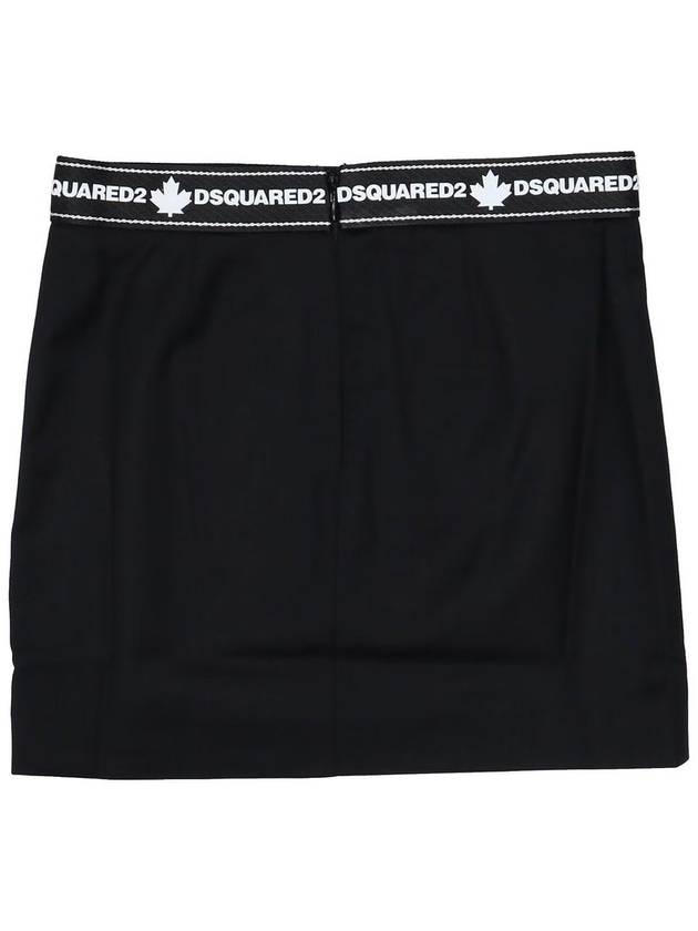 banded logo skirt - DSQUARED2 - BALAAN 3