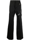 Harness Detail Straight Pants Black - 1017 ALYX 9SM - BALAAN 1