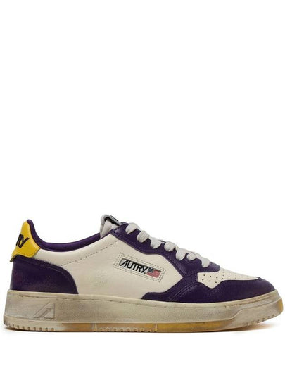 Medalist Super Vintage Low Top Sneakers Purple - AUTRY - BALAAN 2