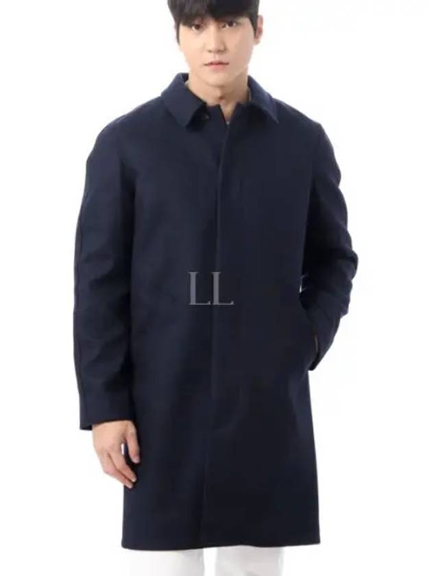 Auster Mac Single Coat Navy - A.P.C. - BALAAN 2