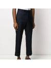 Super 120S Twill Classic Backstrap Trouser Pants Navy - THOM BROWNE - BALAAN 3