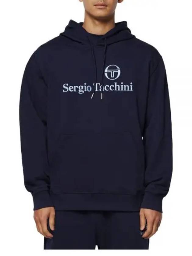 HERITAGE HOODY STS23M50334MARITIME BLUE heritage hoodie - SERGIO TACCHINI - BALAAN 1