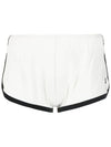 Logo Patch Trim Shorts White - COURREGES - BALAAN 2